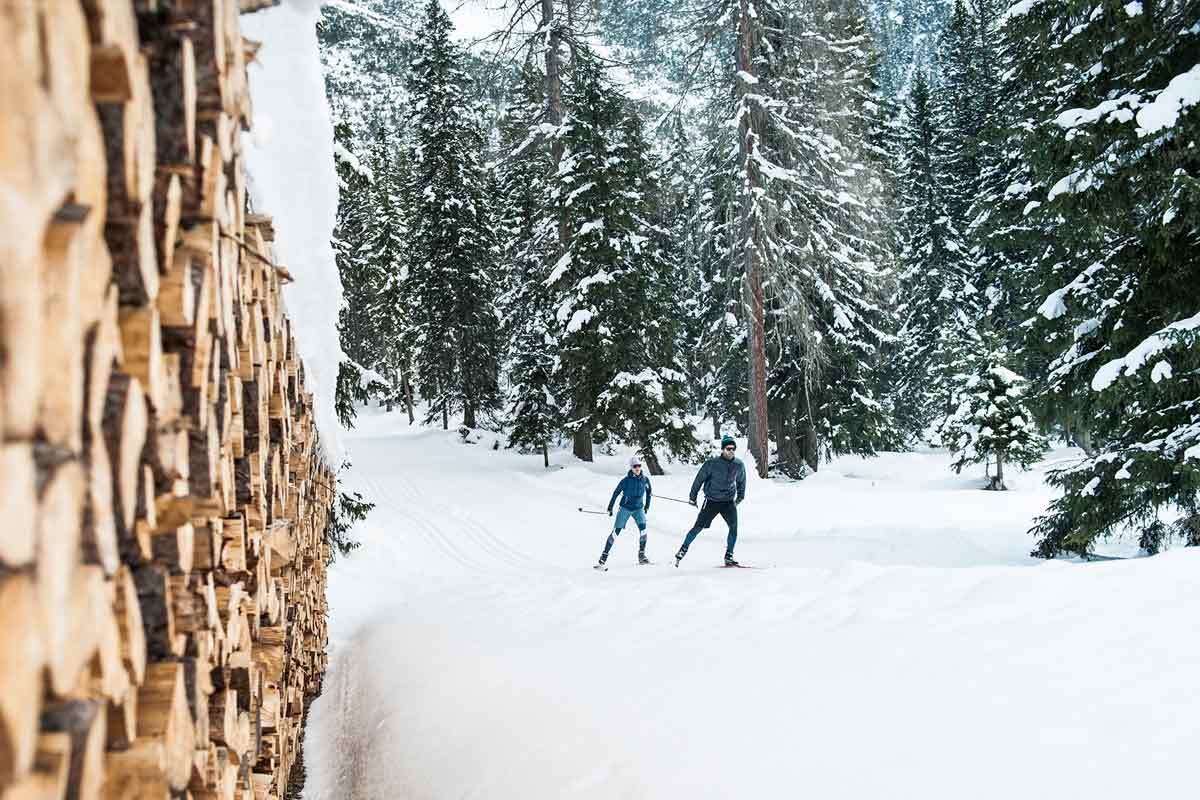 Cross-country skiing courses in neustift-stubai